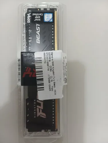 Memoria Kingston Fury Beast 16gb *NOVA*