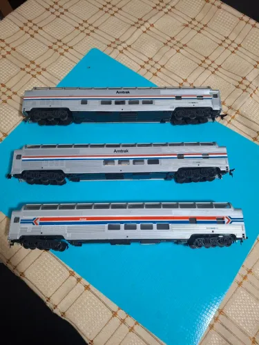 Vagão Backmann Full Dome AMTRAK HO