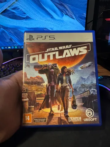 STAR WARS OUTLAWS - Jogo PS5 mídia física