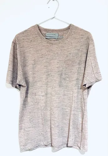 Camiseta masculina Zara Daily Outfit tam G