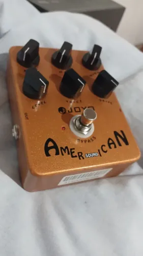 Pedal joyo American sound.  Esse pedal é essencial para seu pedalboard 