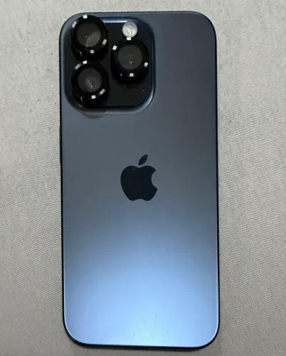 Apple iPhone 15 Pro 128gb Azul Titânio - Super conservado