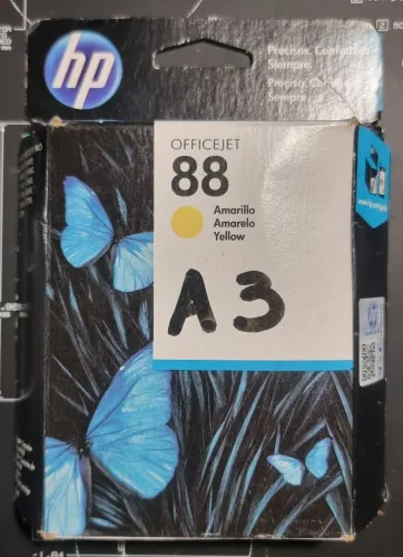 Cartucho de Tinta HP Officejet 88 Yellow C9388AL ORIGINAL