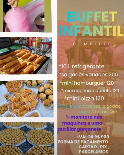 Buffet infantil 