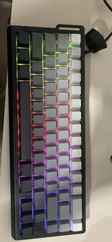 Teclado Gamer Attack Shark X68HE - Interruptor Magnético, RGB Novo