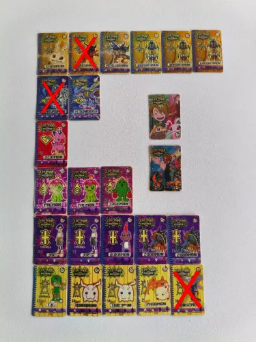 Tazos Digimon Lig-Mon Elma Chips Originais - Avulso 