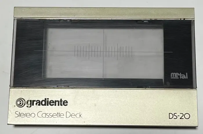 Tape Deck Gradiente DS-20 - Porta Cassette