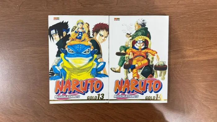 Mangá Naruto gold 13, 14 