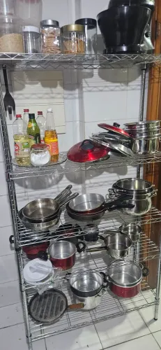 Estante de Aço Carbono 05 Prateleiras