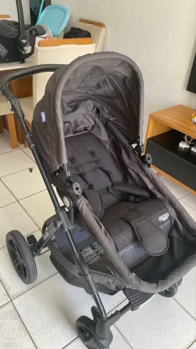 Carrinho de Bebê com Bebê Conforto Cosco Kids - Poppy Duo 0 a 15kg