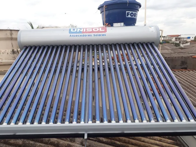 Tubos aquecedor a vacuo