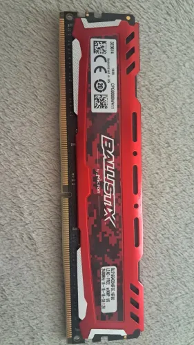Memória RAM DDR4 16GB 2400MHz Crucial Micron Ballistix Sport 1x16GB
