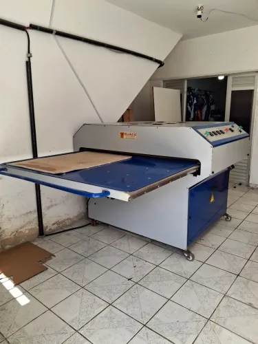 Prensa térmica pneumática + compressor 
