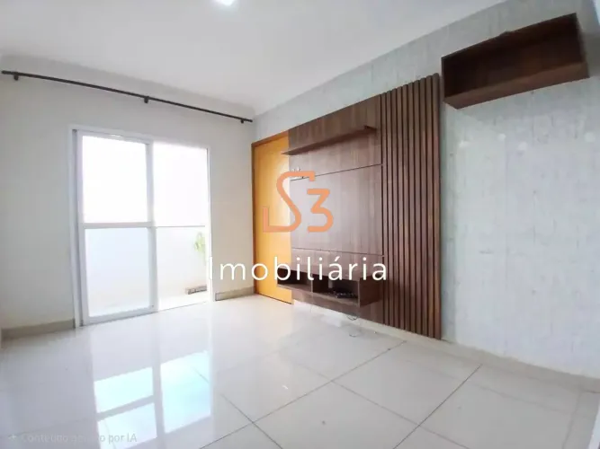 Apartamento para locação em Uberlândia-MG, bairro Alto Umuarama: 2 quartos, 1 suíte, 1 sal