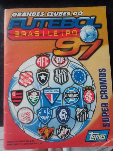 Álbum de figurinhas do futebol brasileiro