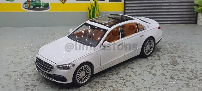 Carrinho colecao - Miniatura 1:24 - Mercedes S 600L Alloy