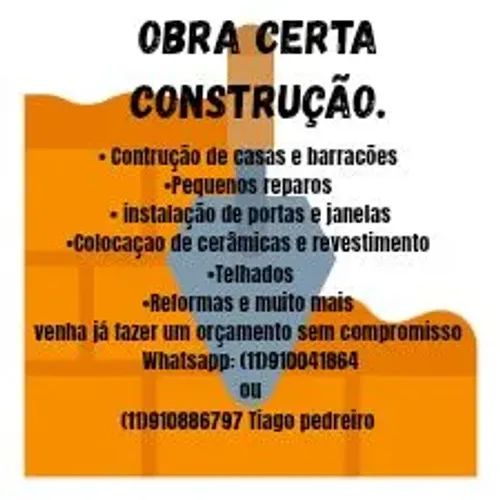 Obras em geral