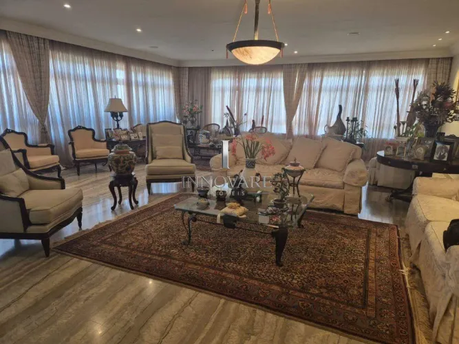 Apartamento com 4 quartos para aluguel, 570m² - Serra - Belo Horizonte