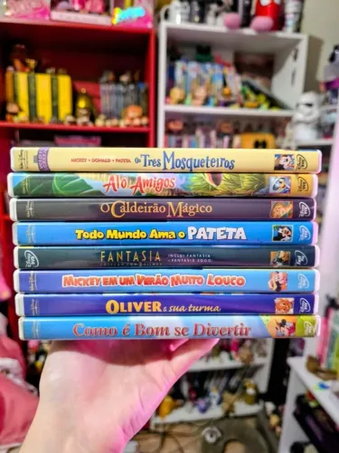 Lote 4 Dvds Disney Clássicos