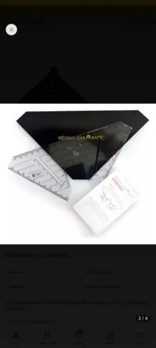 Regua Diamante Original - Preco de Atacado | Queima de Estoque