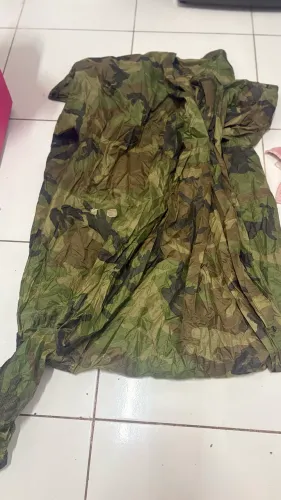 Poncho americano woodland