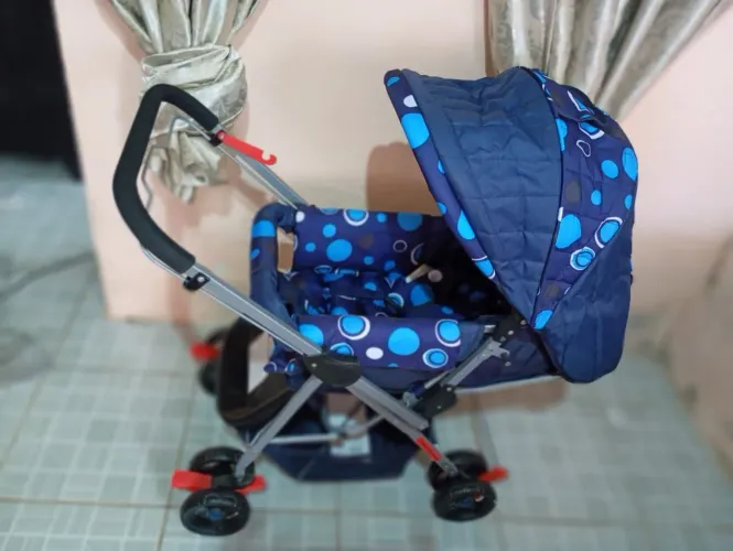 Carrinho de bebê confortável
