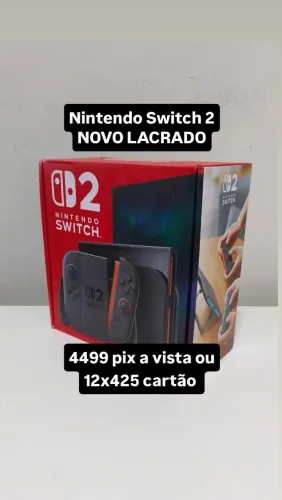 Nintendo Switch 2 Nacional NOVO