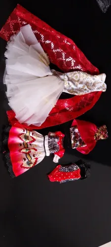 Lote roupas Ever After High Monster High bonecas