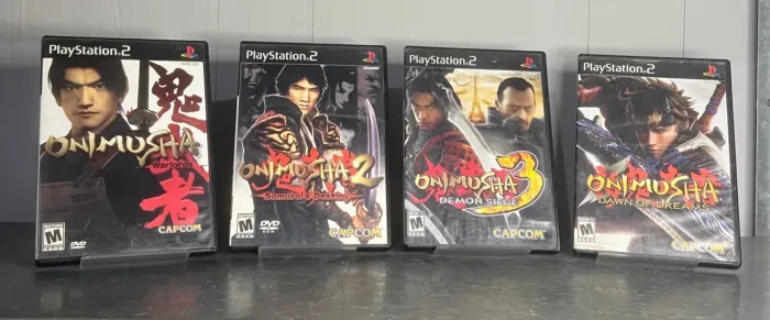 Coleção Onimusha ps2 Americana