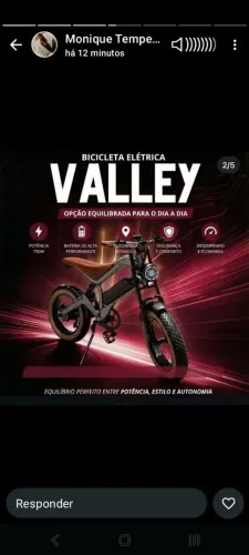 Bike Elétrica Living valley 