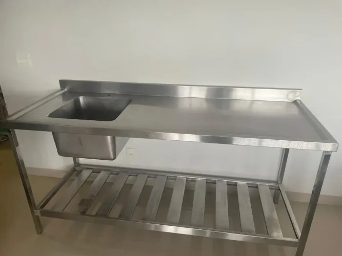 Pia para Cozinha Industrial 