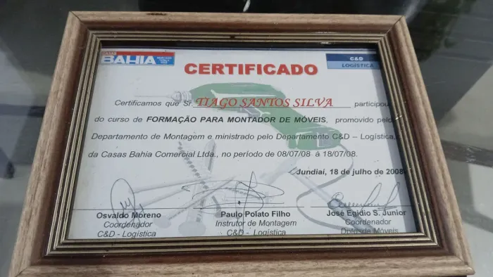 Montador de móveis 31 9 2000 8578