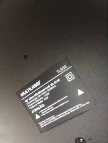 Tv 50? Multilaser com defeito sem imagem R$400