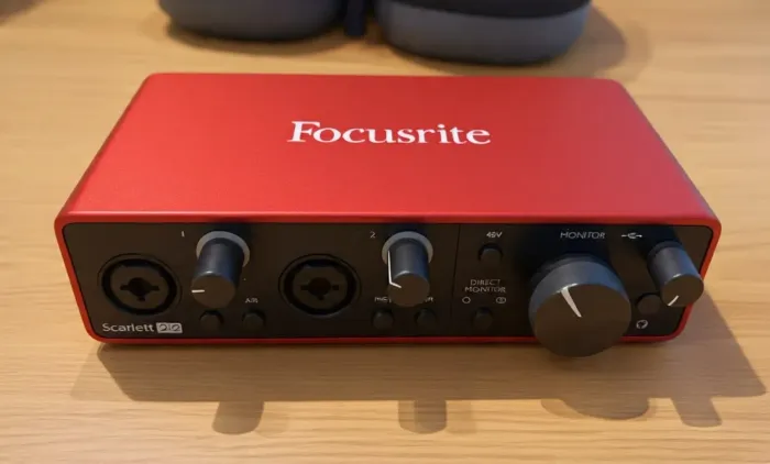 Interface Focusrite Scarlett 2i2 3ª Geração