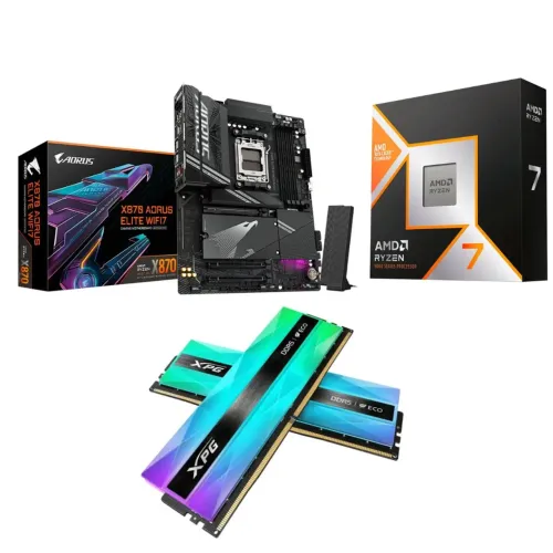 Kit X870 Wifi 7 Ryzen 7 9850X3D 32Gb DDR5 7200MHz