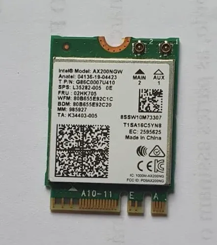 Placa wifi notebook gamer Acer Nitro 5 - AN515-44-R11B -