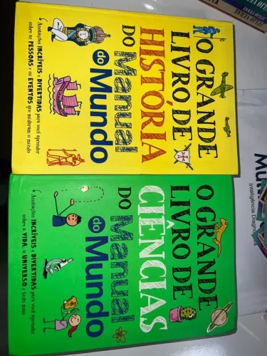 O Grande Livro de História + Ciências - Manual do Mundo