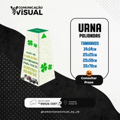 URNA EM POLIONDAS