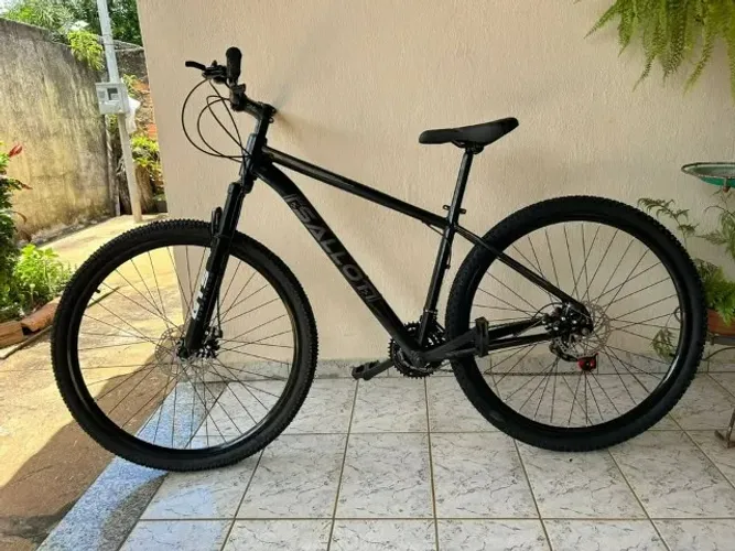 Bicicleta Aro 29 Sallot Nova 24 Velocidades Quadro de Alumínio Freio Disco