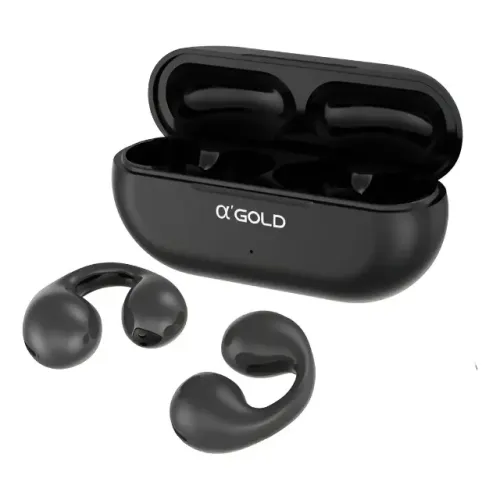 Fone de Ouvido Bluetooth Condução Óssea AGold FN-BT33 Open-Ear - Loja COimbra Entrega