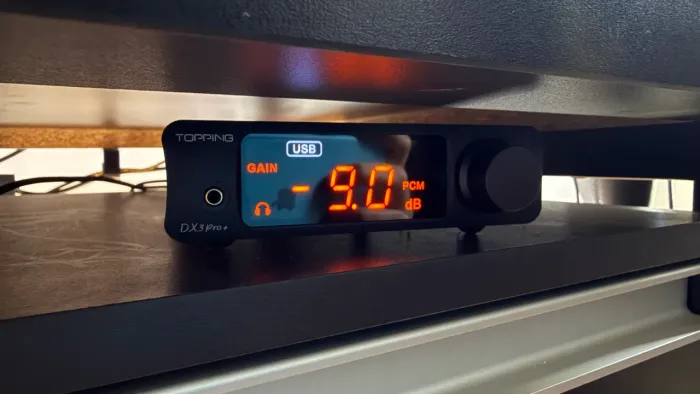 DAC Topping DX3 Pro+ - Preto