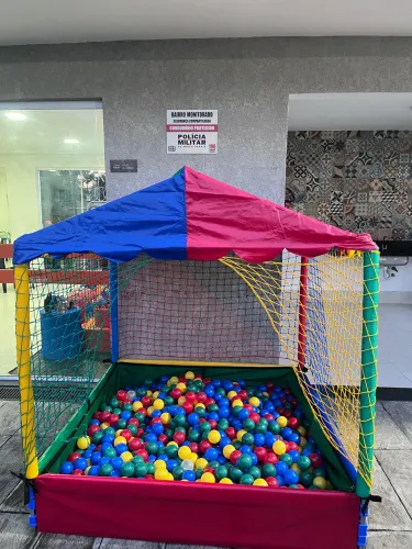 PISCINA DE BOLINHA + BOLSA PARA ARMAZENAR 