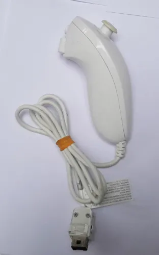 Controle Nunchuk original Branco - Nintendo Wii