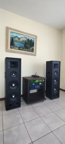 Conjunto de som semi profissional