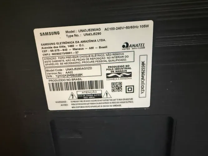 Televisão smart Samsung 43polegadas