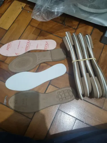 Kit de solado e palmilha para fazer rasteirinha n36