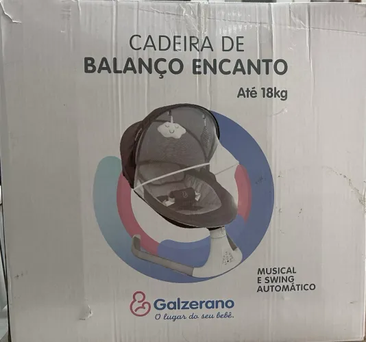 Cadeirinha musical de balanço encanto Galzerano - 18KG