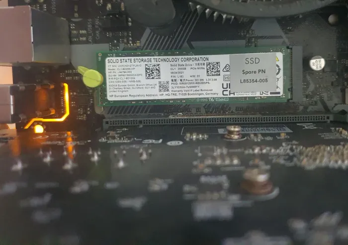 Nvme 256gb Windows 10 instalado