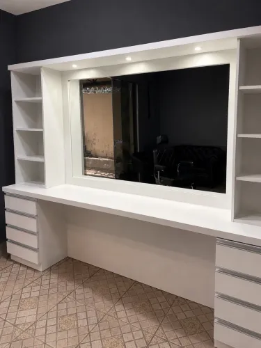 Bancada para Barbearia Completa