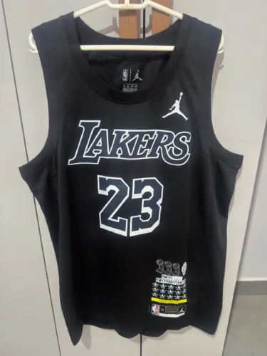 camisa regata jordan lakers lebron g